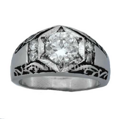 FSR10W06 star stone setting ring - Click Image to Close